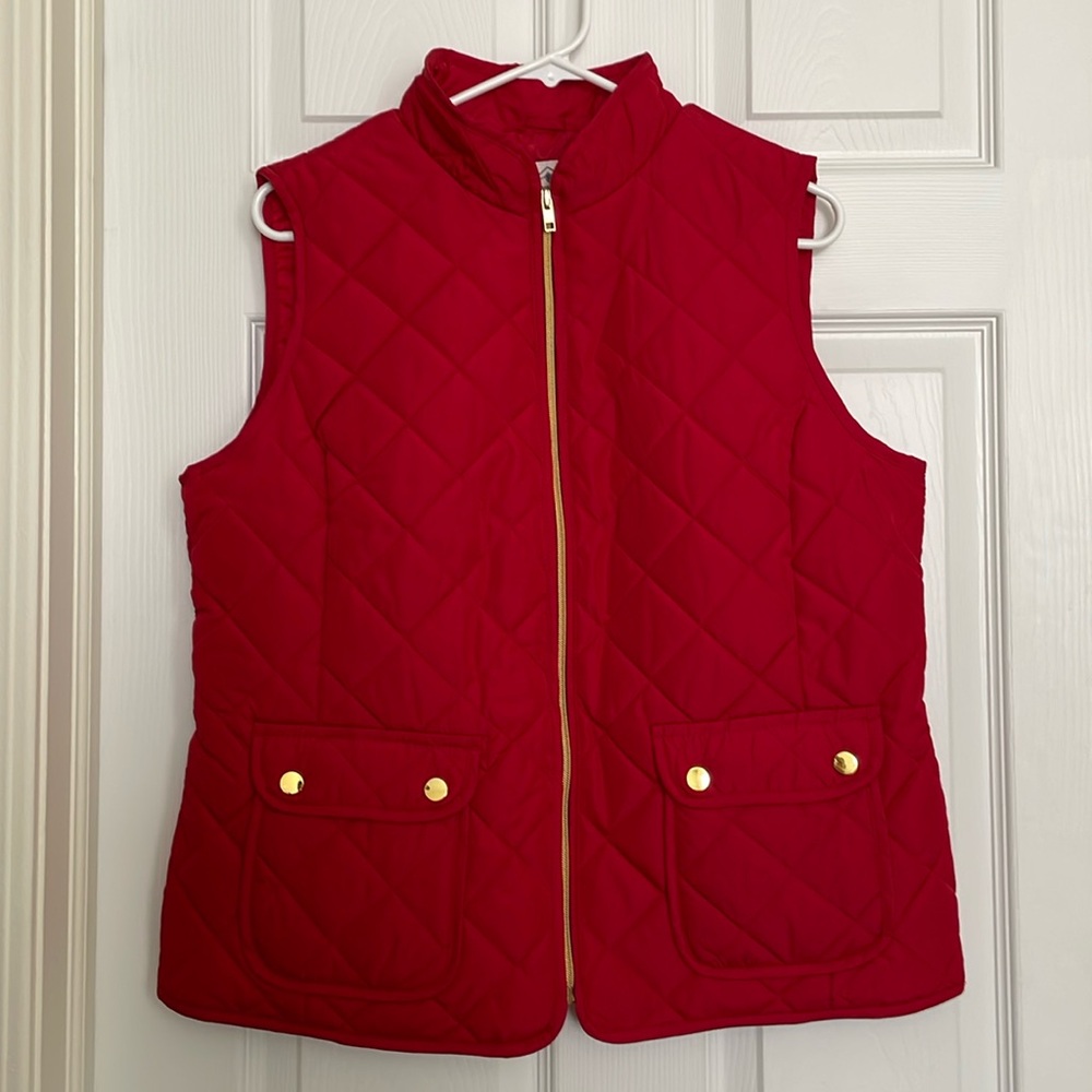 St. John’s Bay quilted vest| L